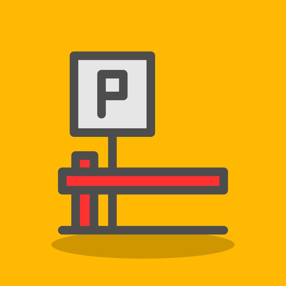 Parking Vector Icon Design