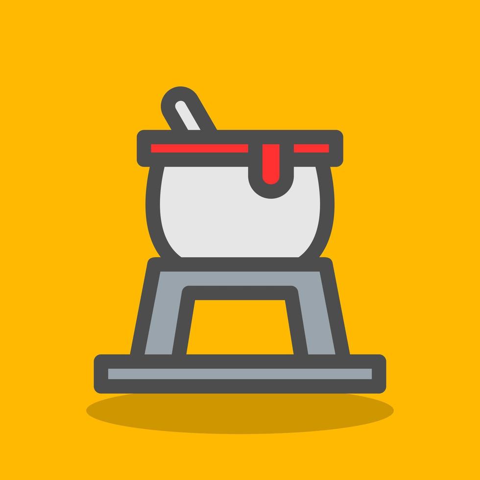 Fondue Vector Icon Design