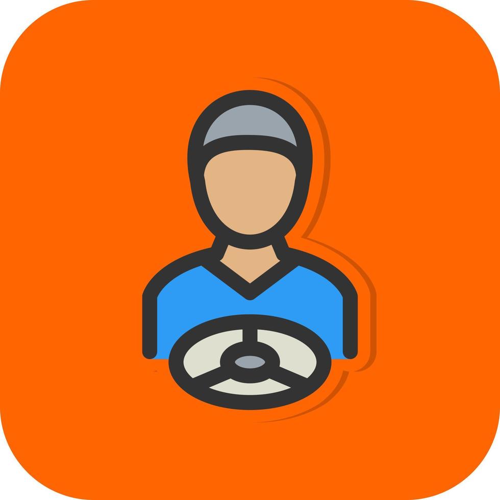 Driving Vector Icon Design