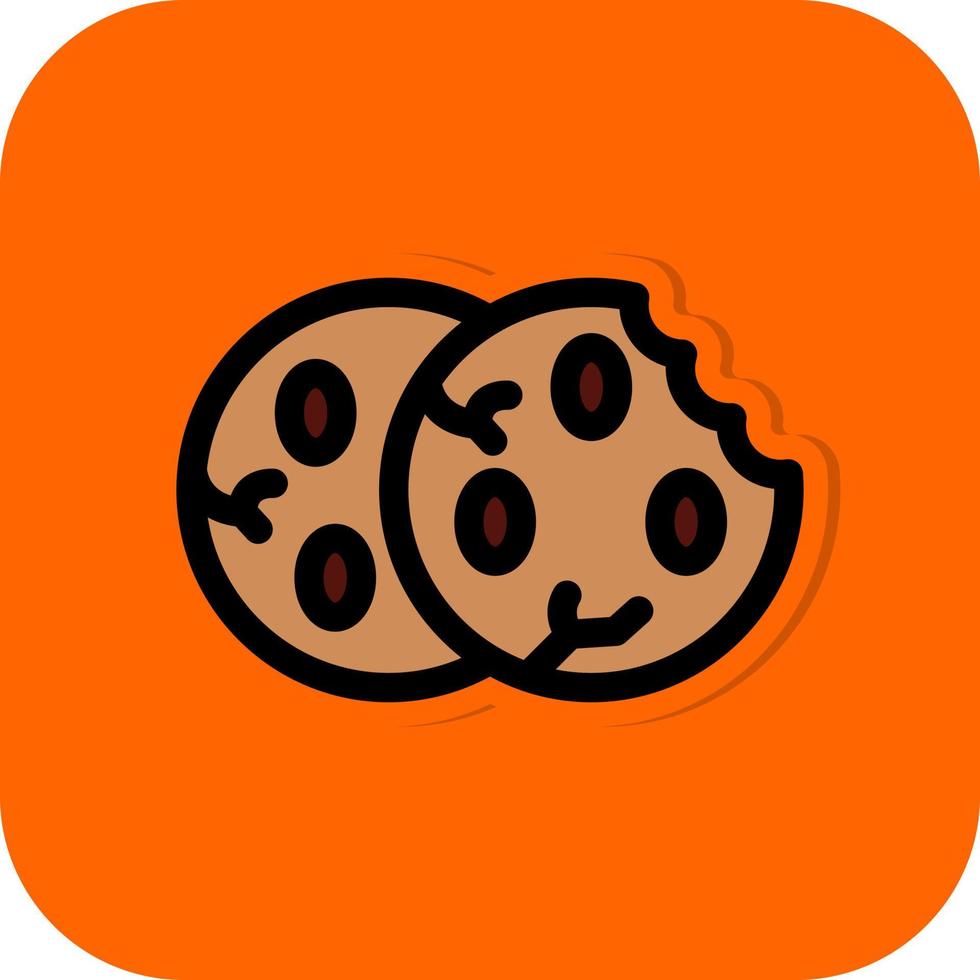 Biscuits Vector Icon Design