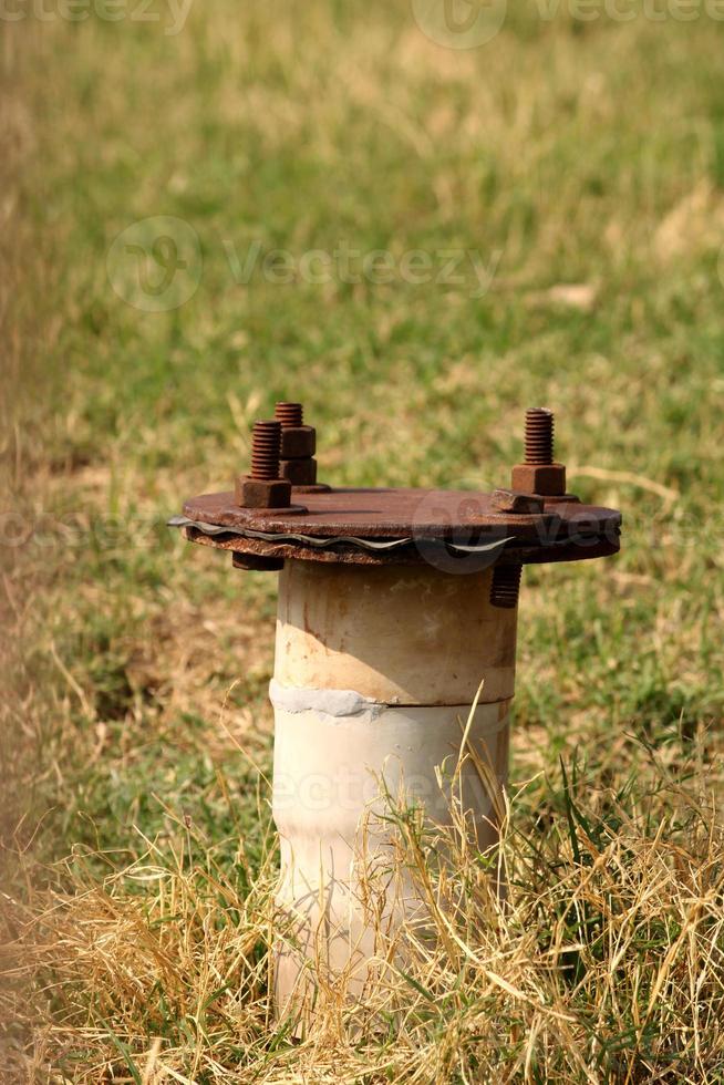 Water Supply Pipeline for Irrigation. photo