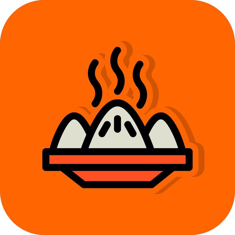 Dim Sum Vector Icon Design