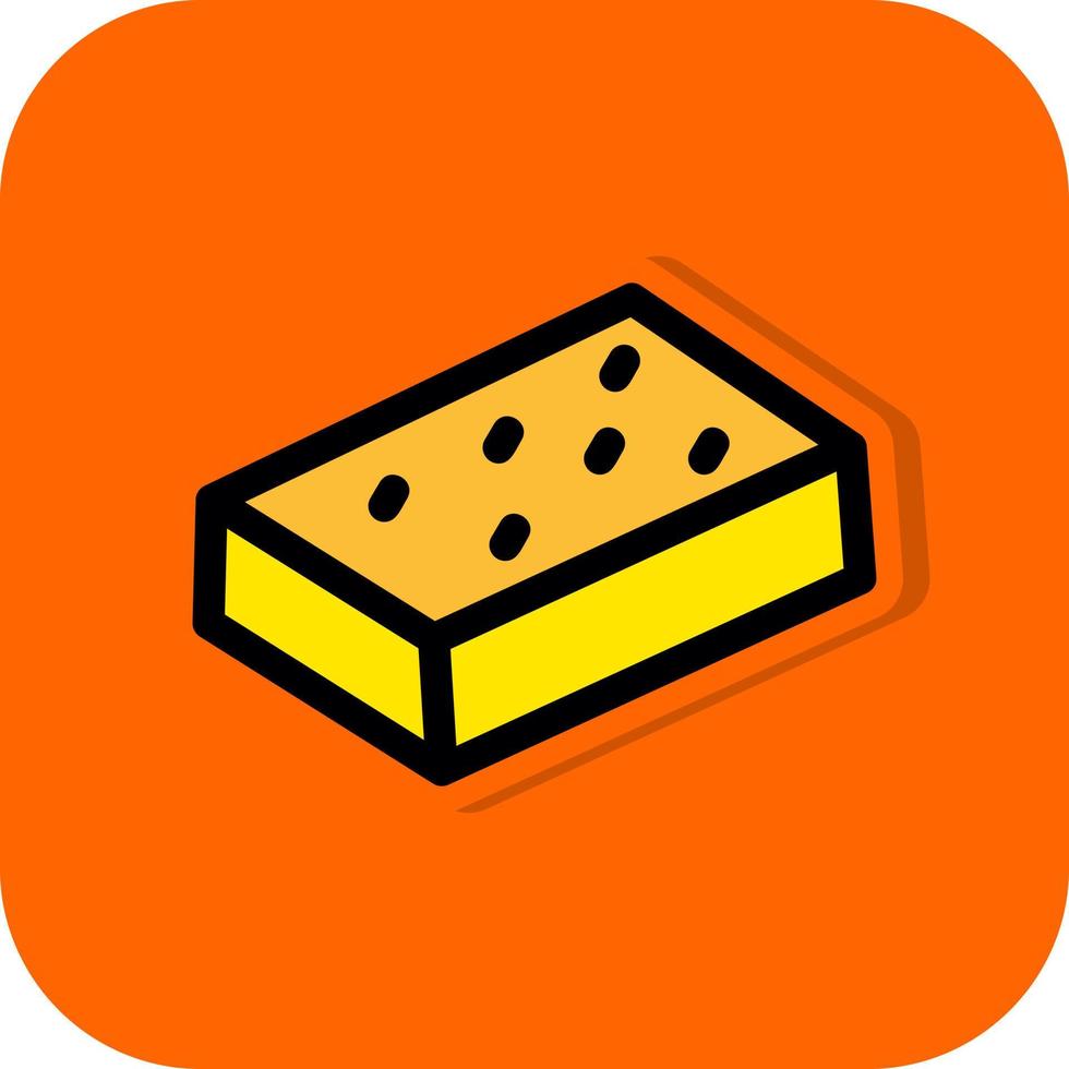 Cornbread Vector Icon Design