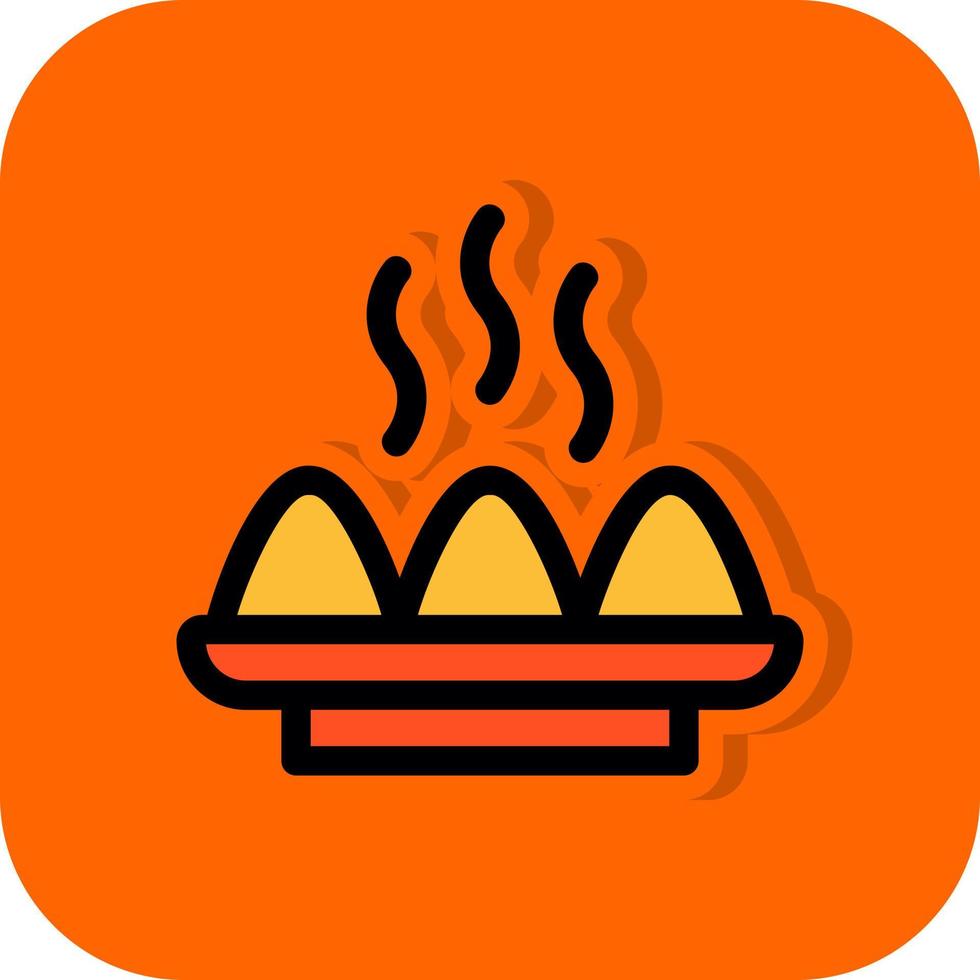 Coxinha Vector Icon Design