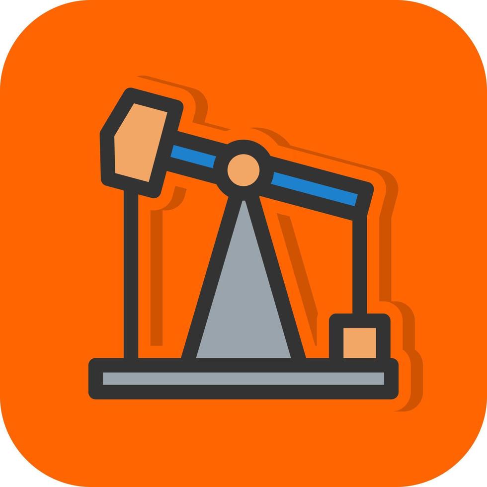 Oil Pump Vector Icon Design