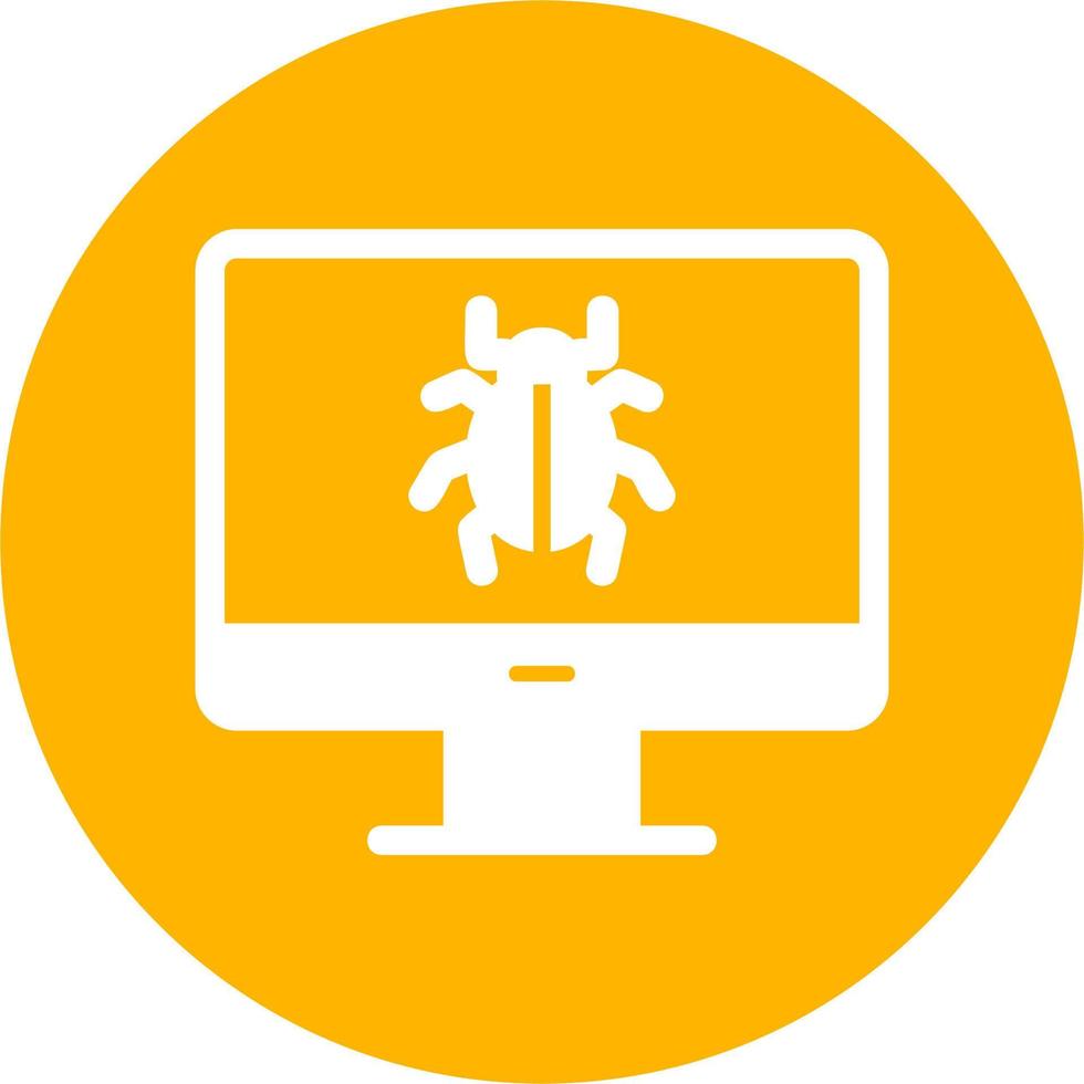 Computer Virus Vector Icon