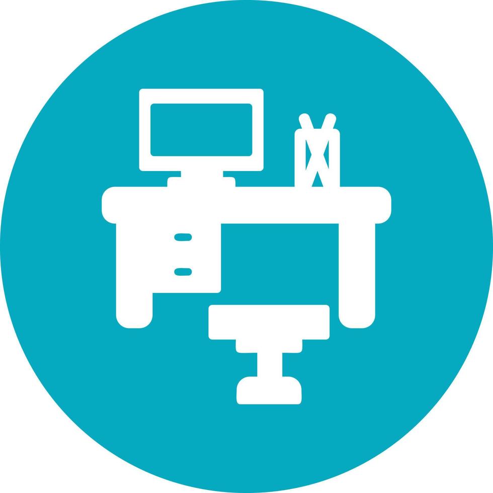 Workplace Vector Icon