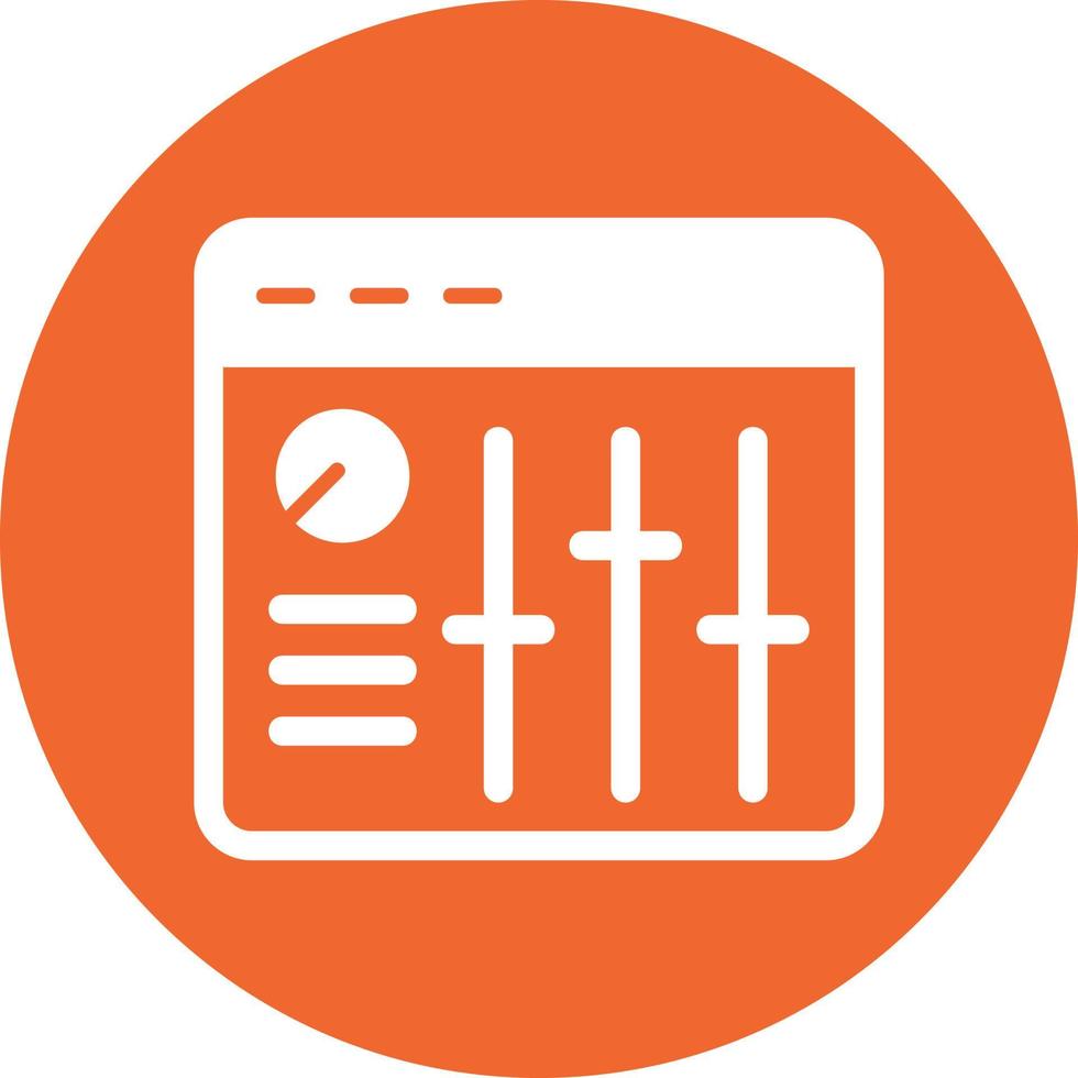 Sound Mixer Vector Icon