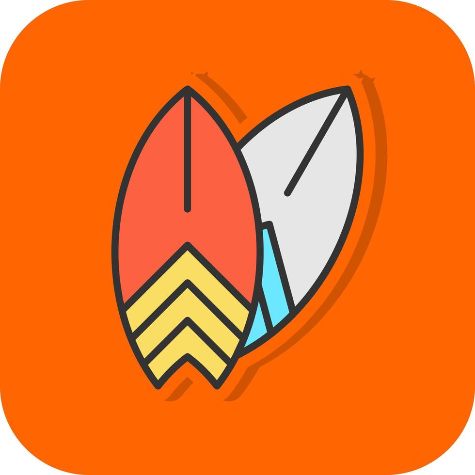 Surfing Vector Icon Design