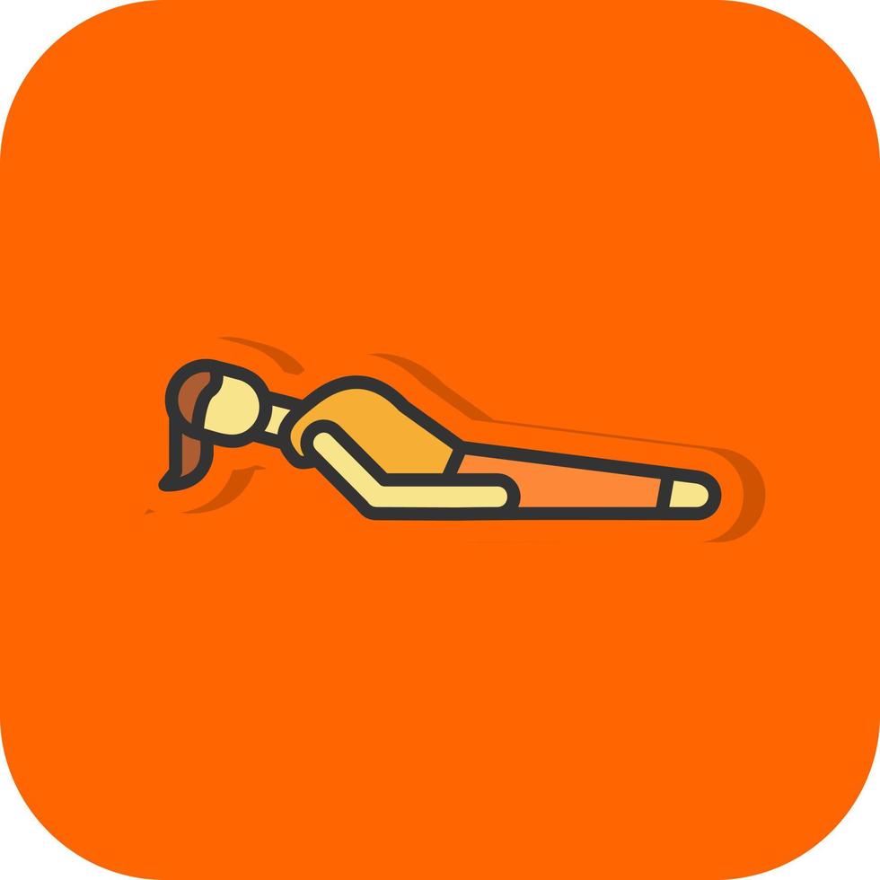 Fish Pose Vector Icon Design