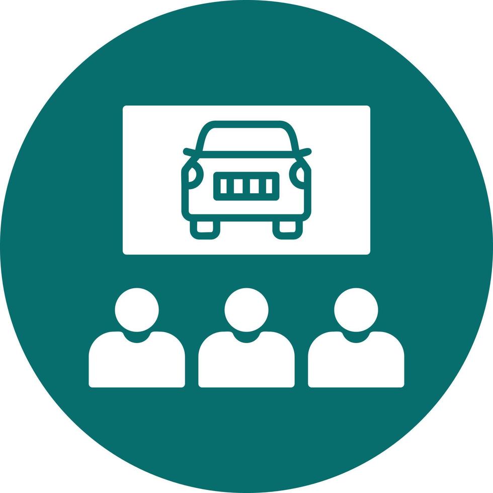 Class Driving Vector Icon