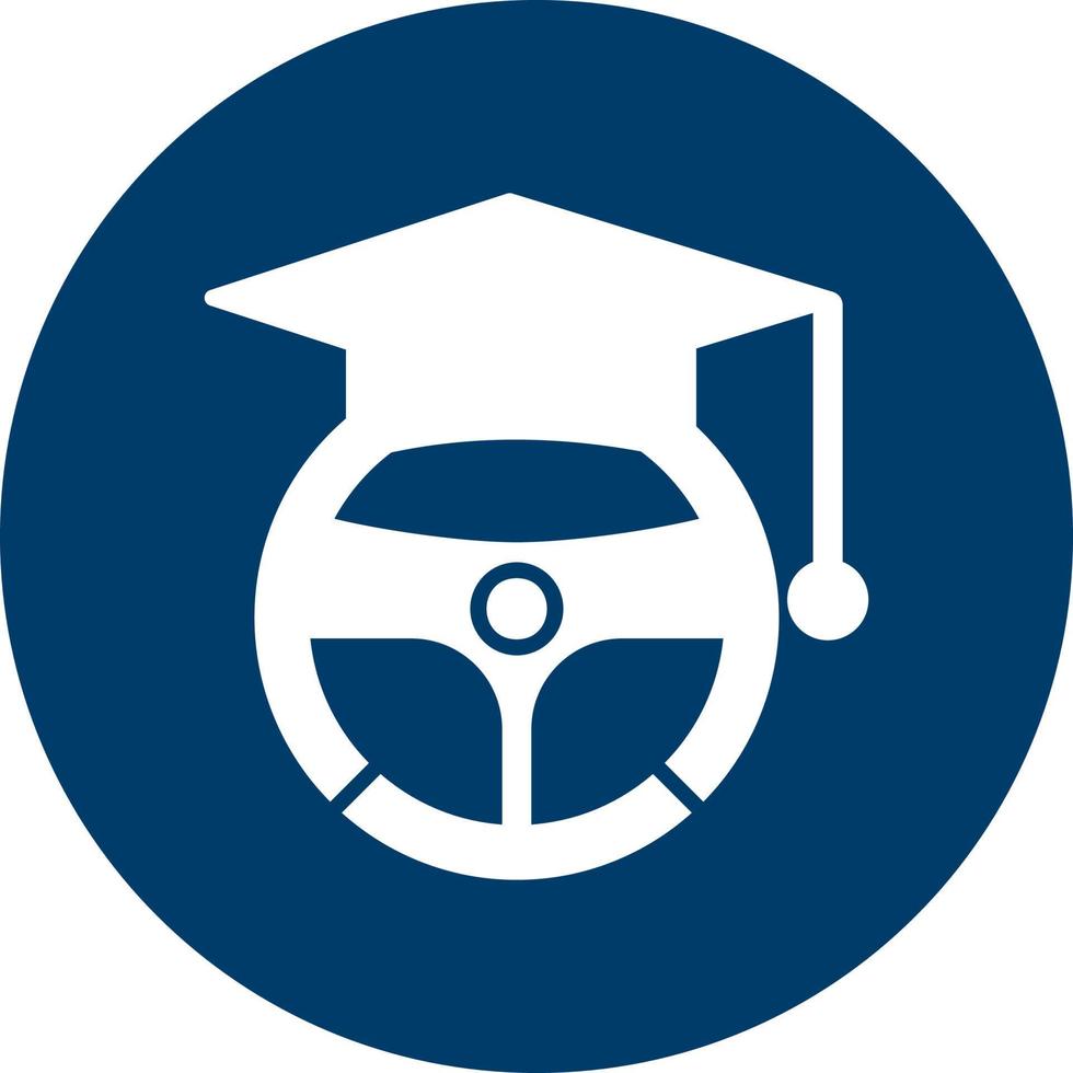 Driving School Vector Icon