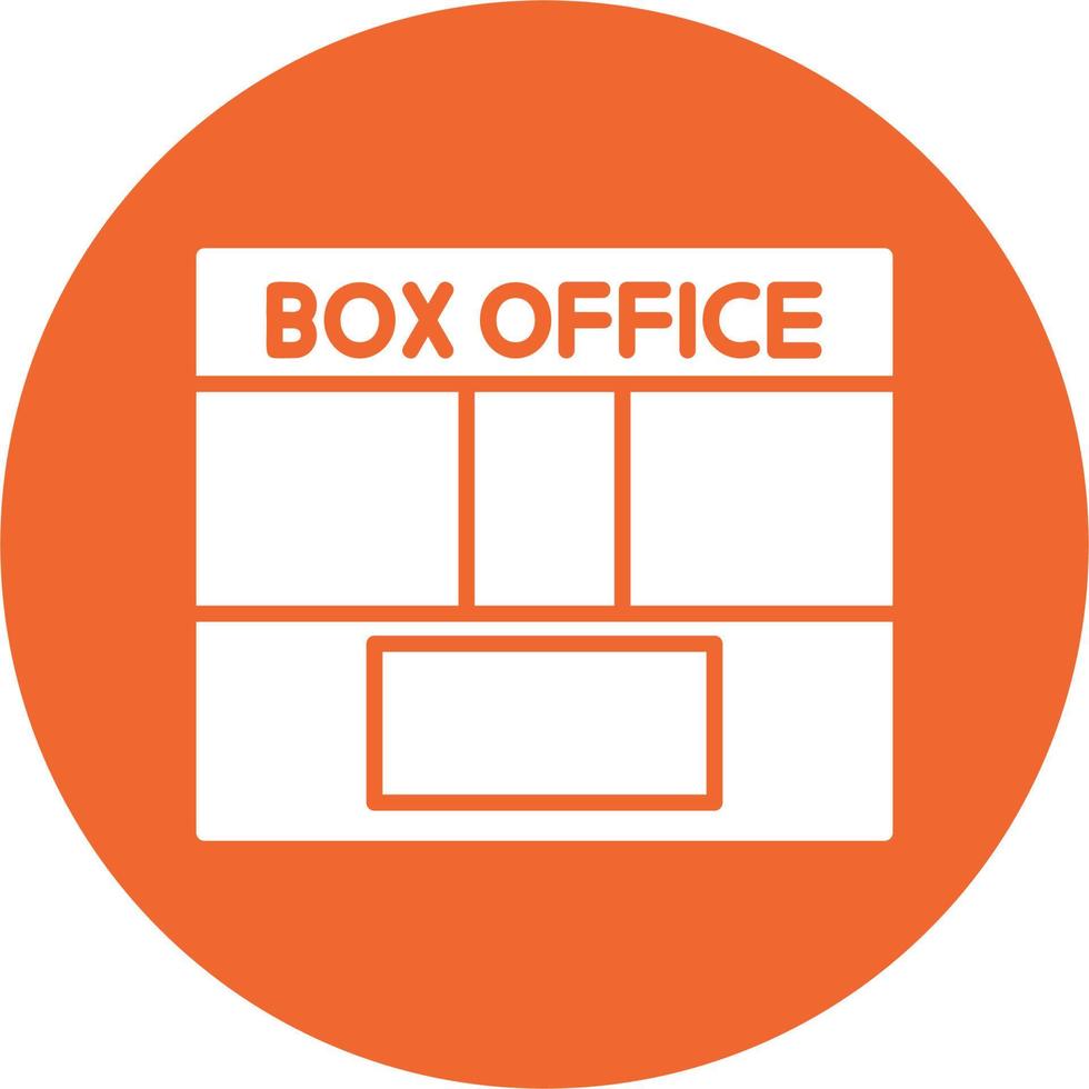 Box Office Vector Icon