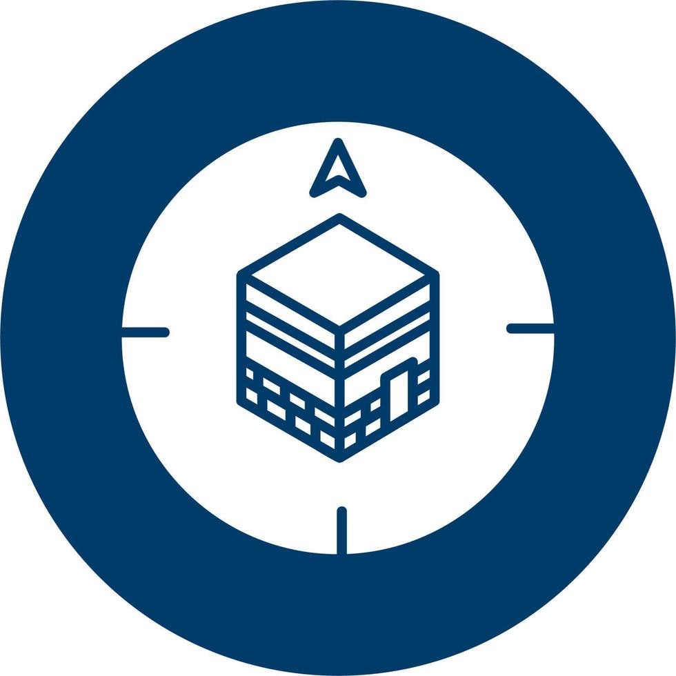 Qibla Finder Vector Icon