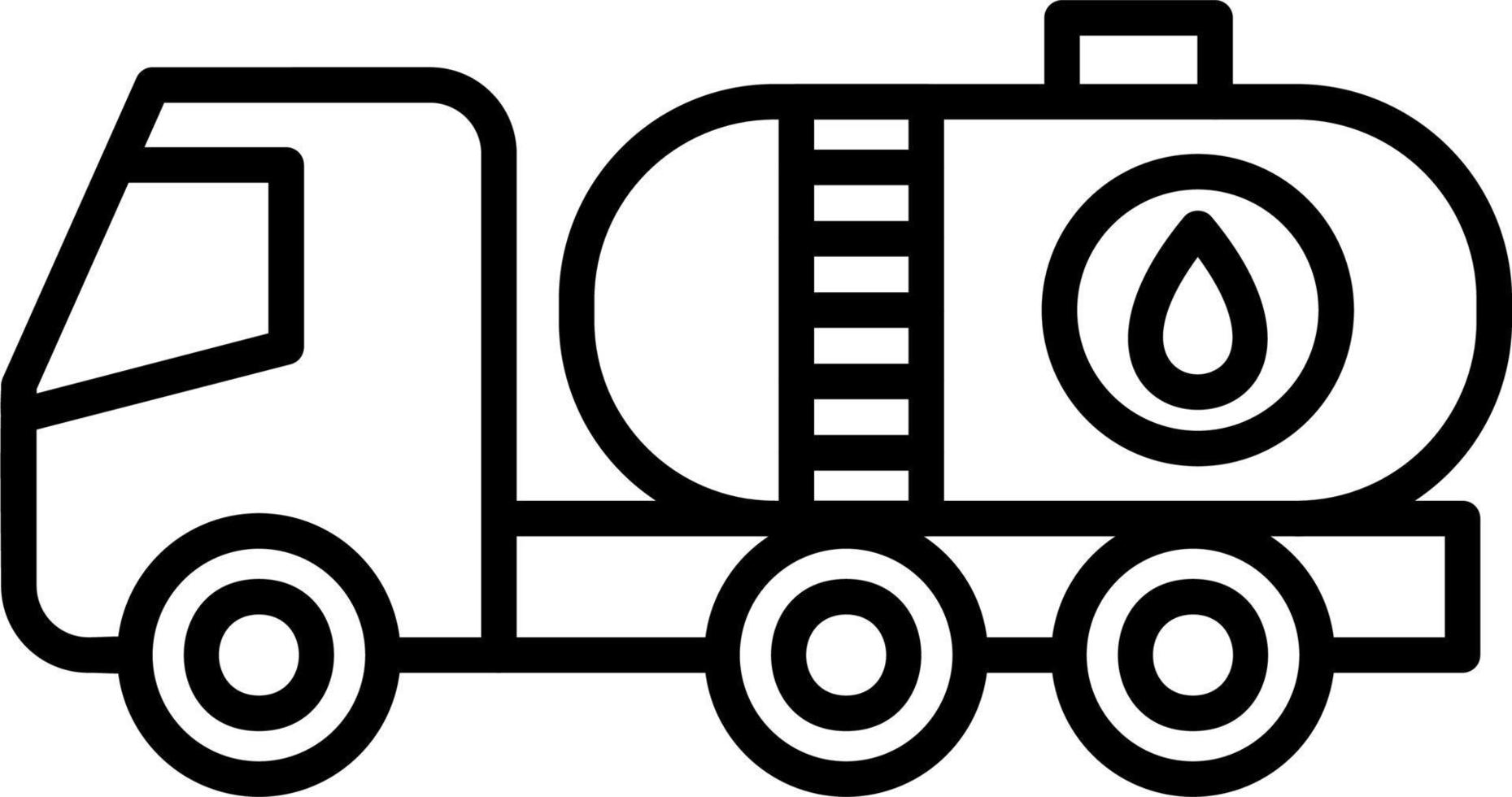 Oil Tank Vector Icon