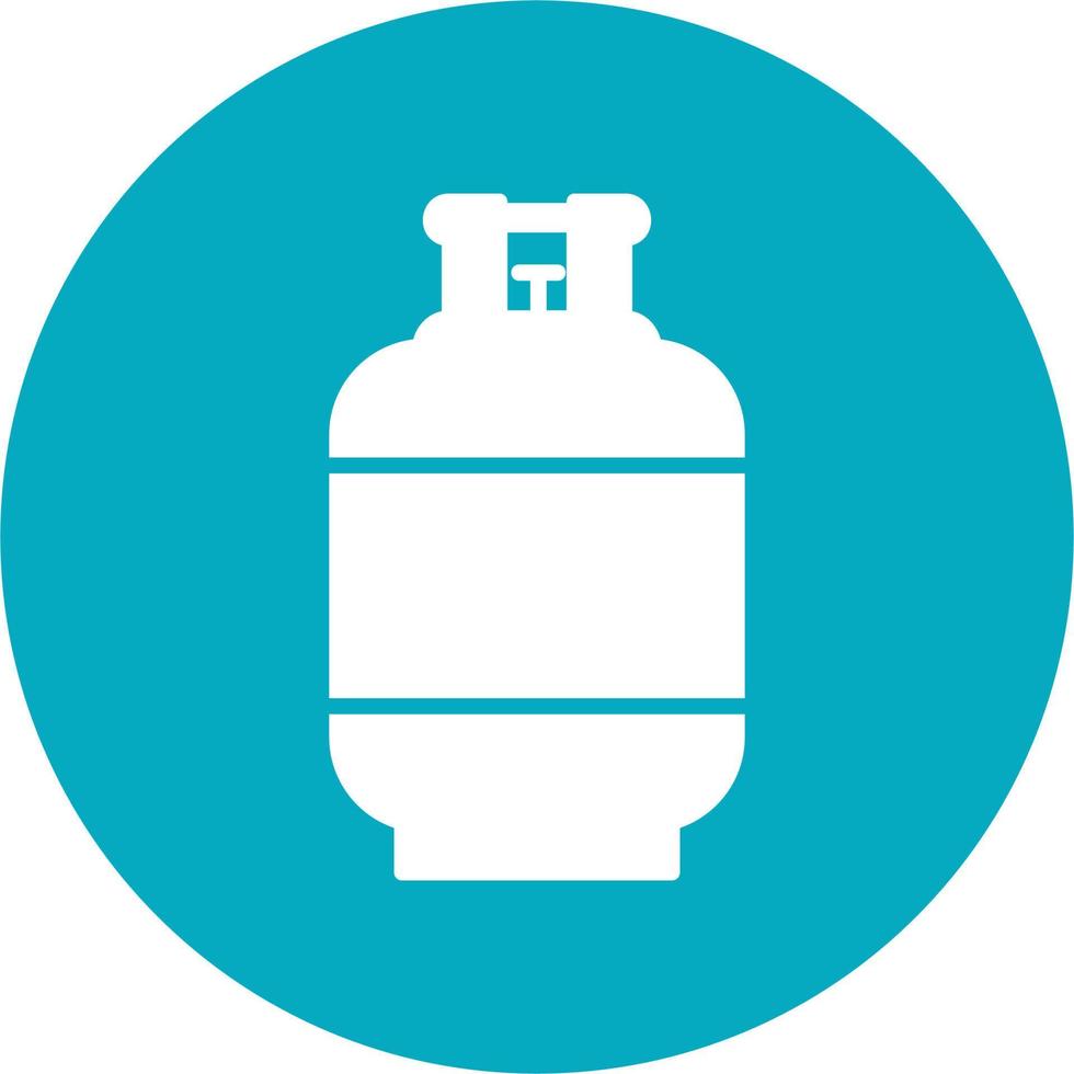 Gas Cylinder Vector Icon