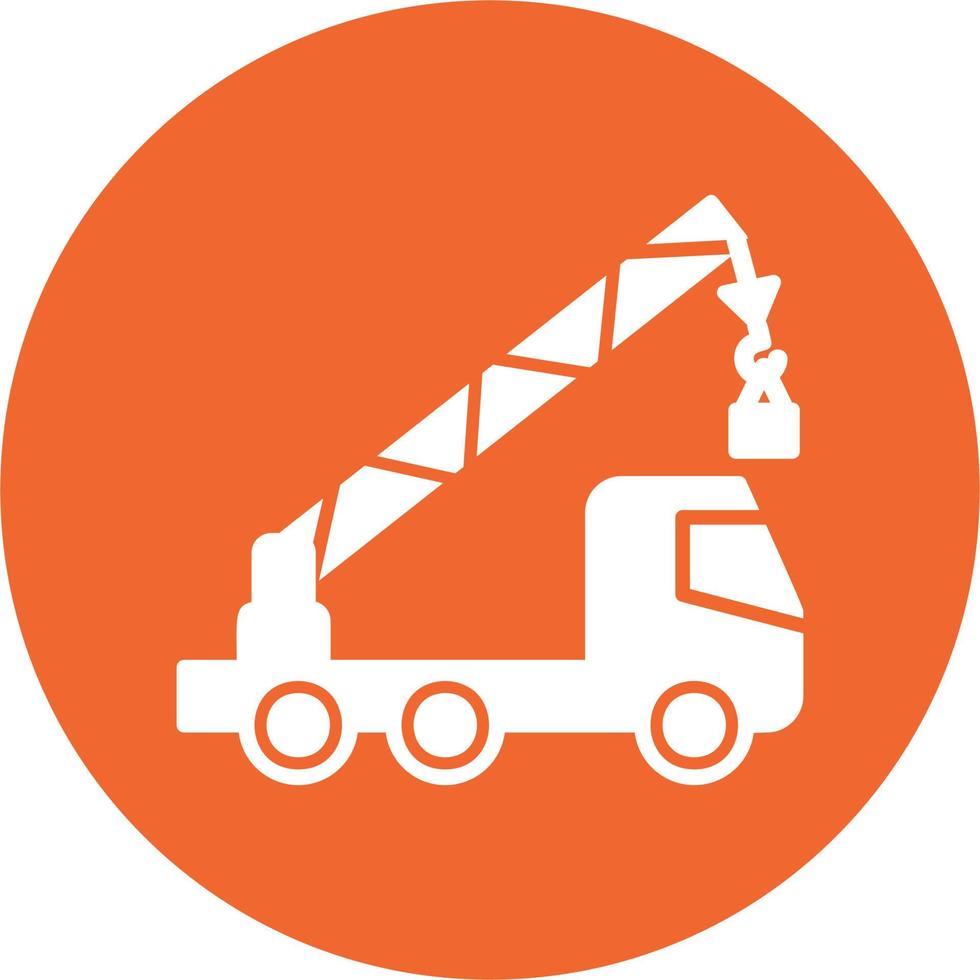 Lifting Crane Vector Icon