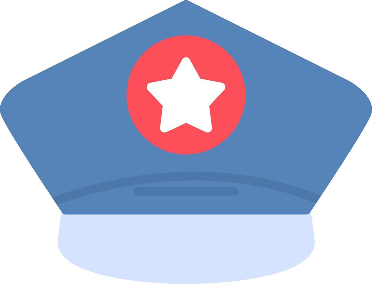 Police Cap Vector Icon