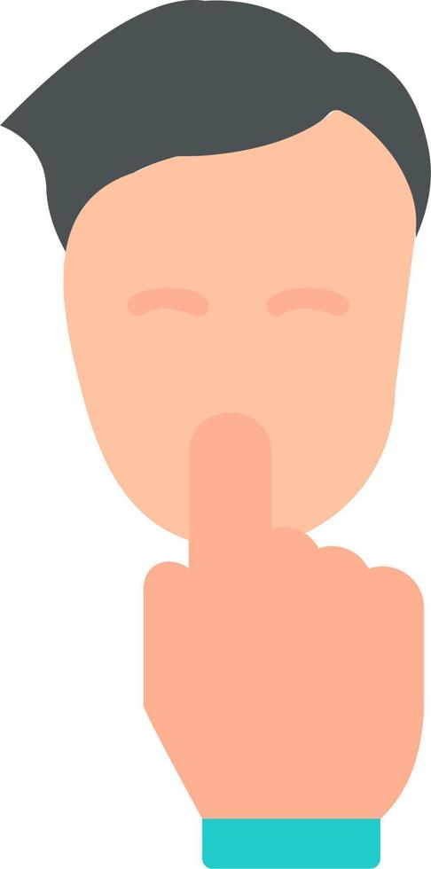 Silence Vector Icon