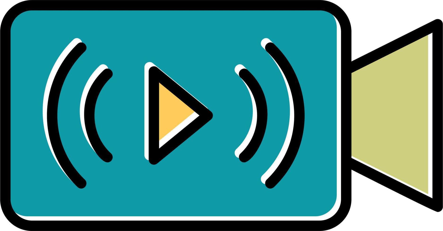 Live Stream Vector Icon