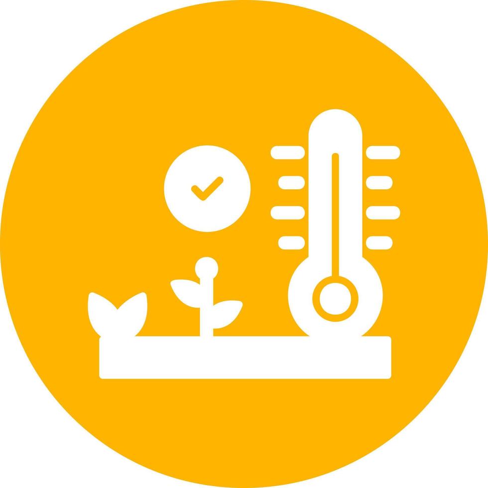 icono de vector de control de temperatura