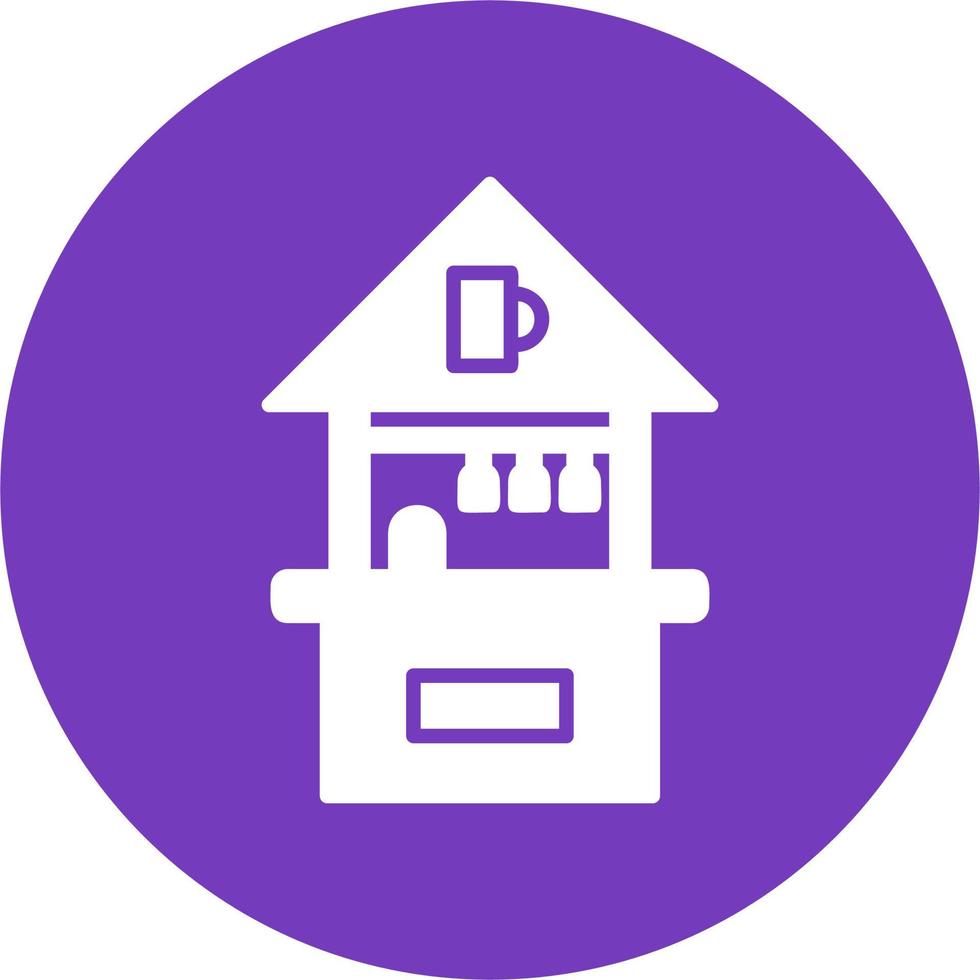 Beach Hut Vector Icon
