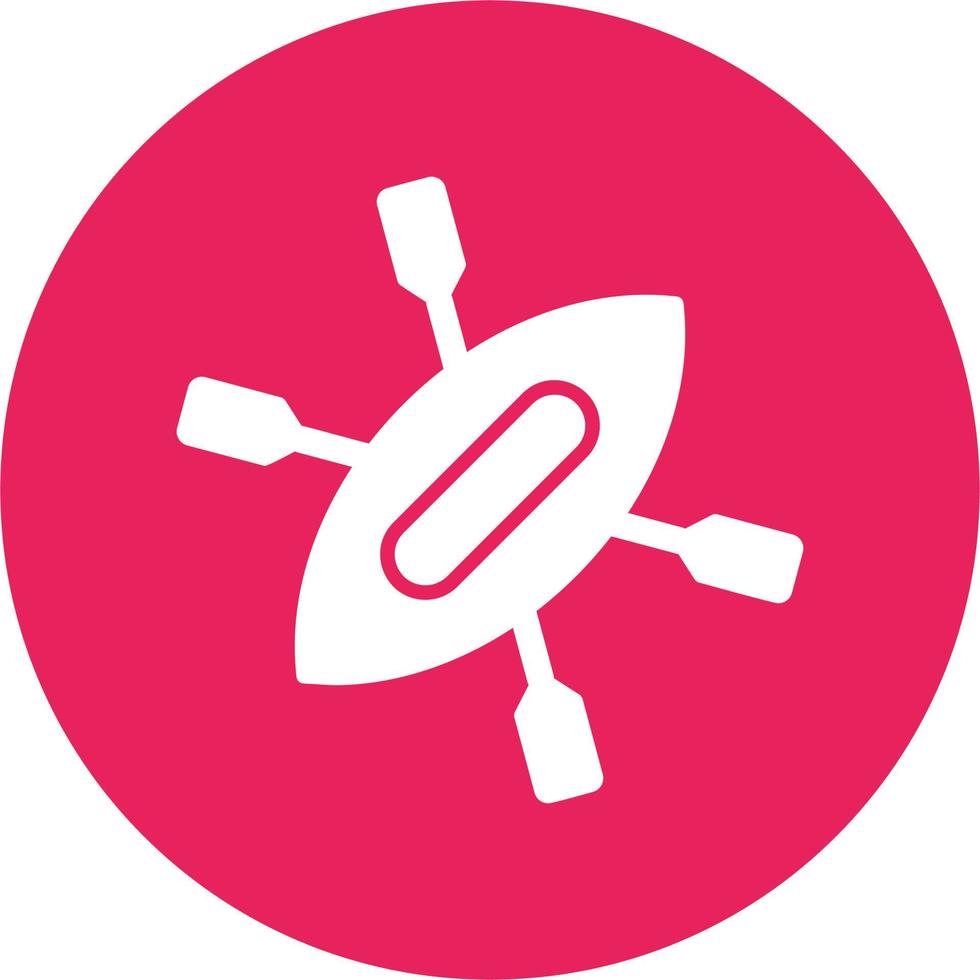 Kayak Vector Icon