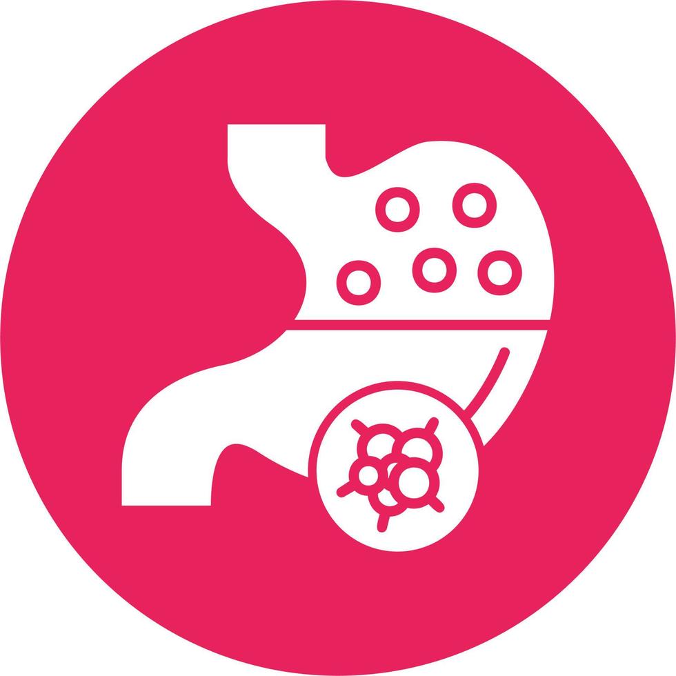 Stomach Cancer Vector Icon