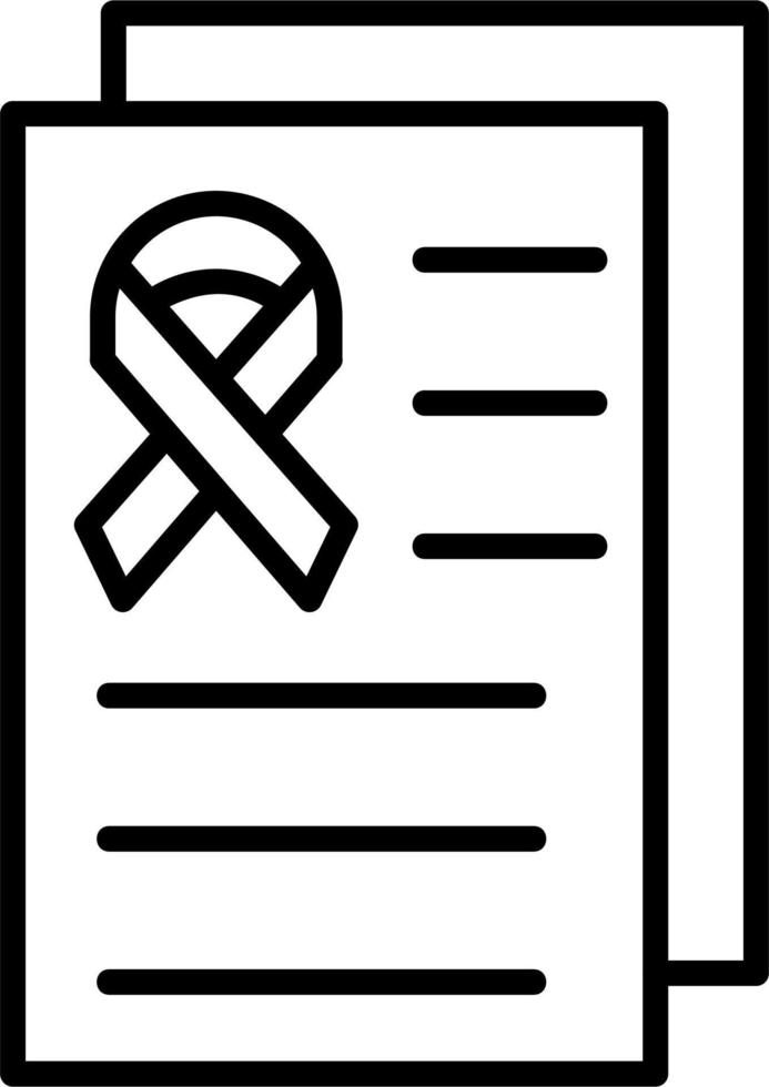 Health Report Vector Icon