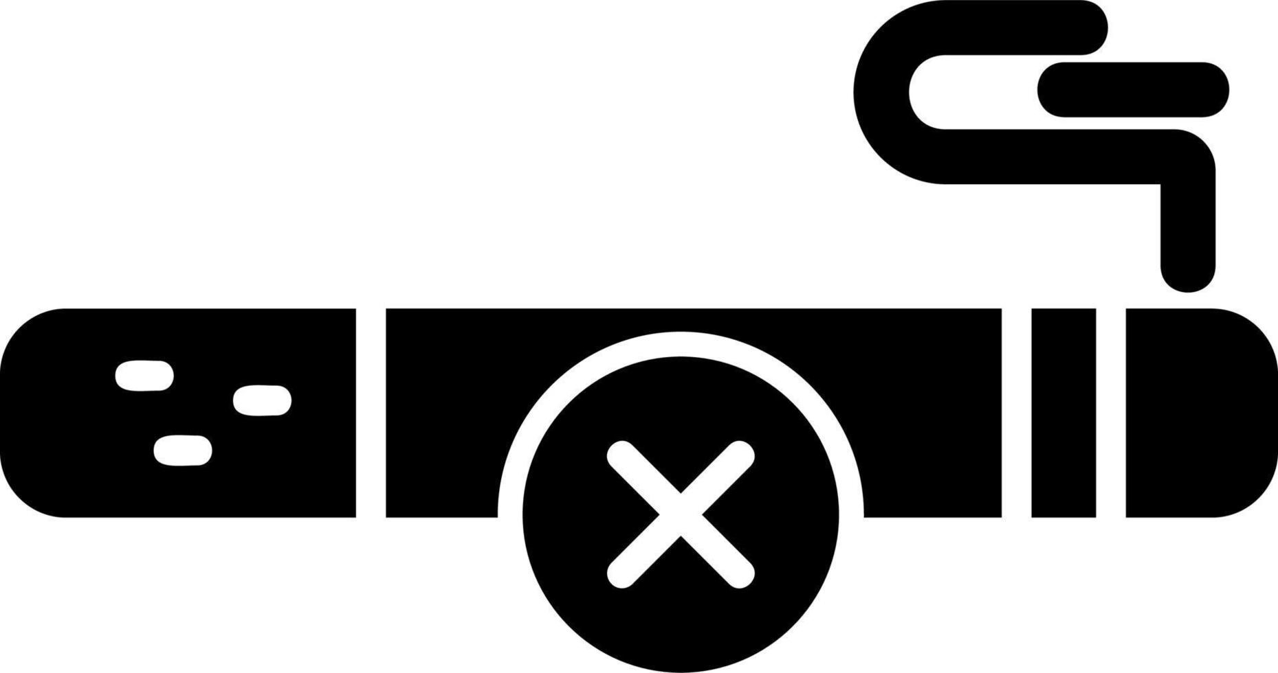 No Smoking Vector Icon
