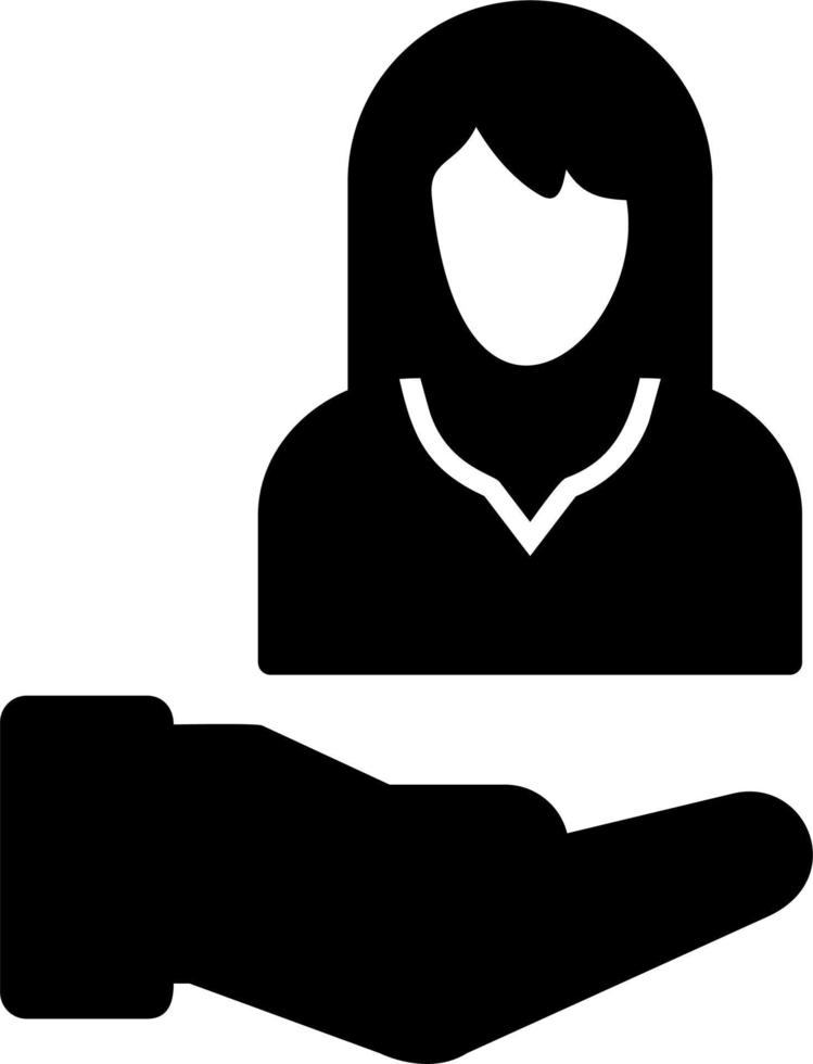 Female Support Vector Icon