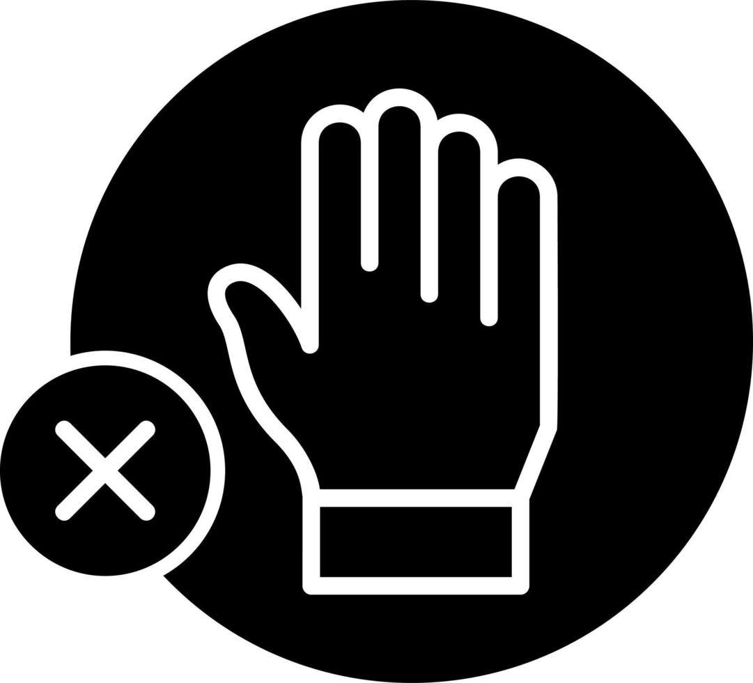 No Groping Vector Icon