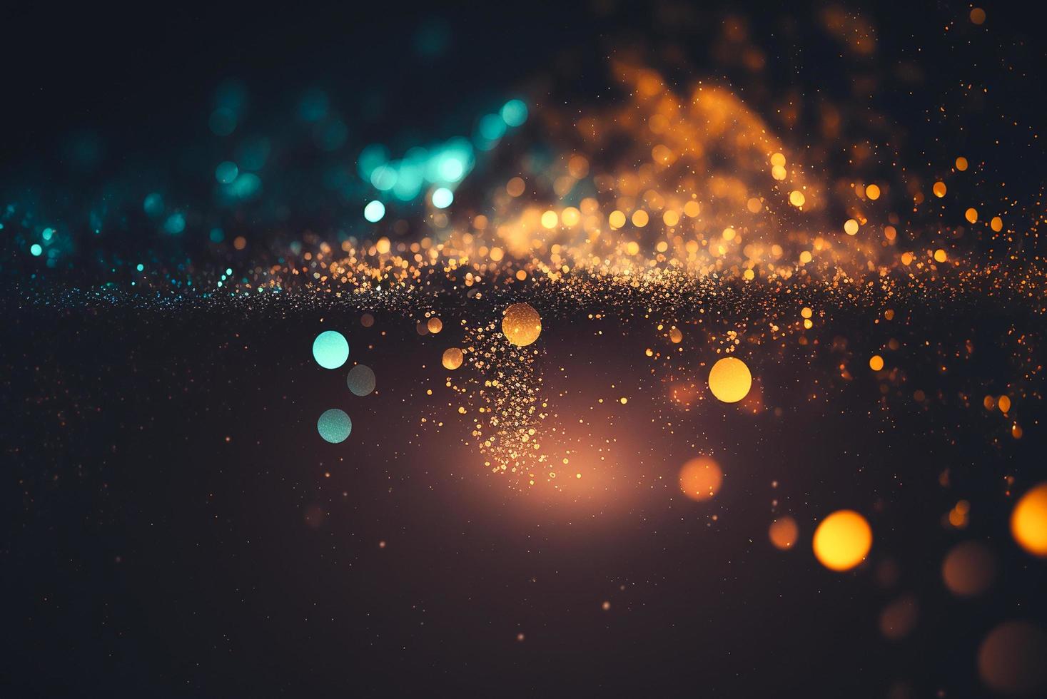 Dark bokeh background with light photo