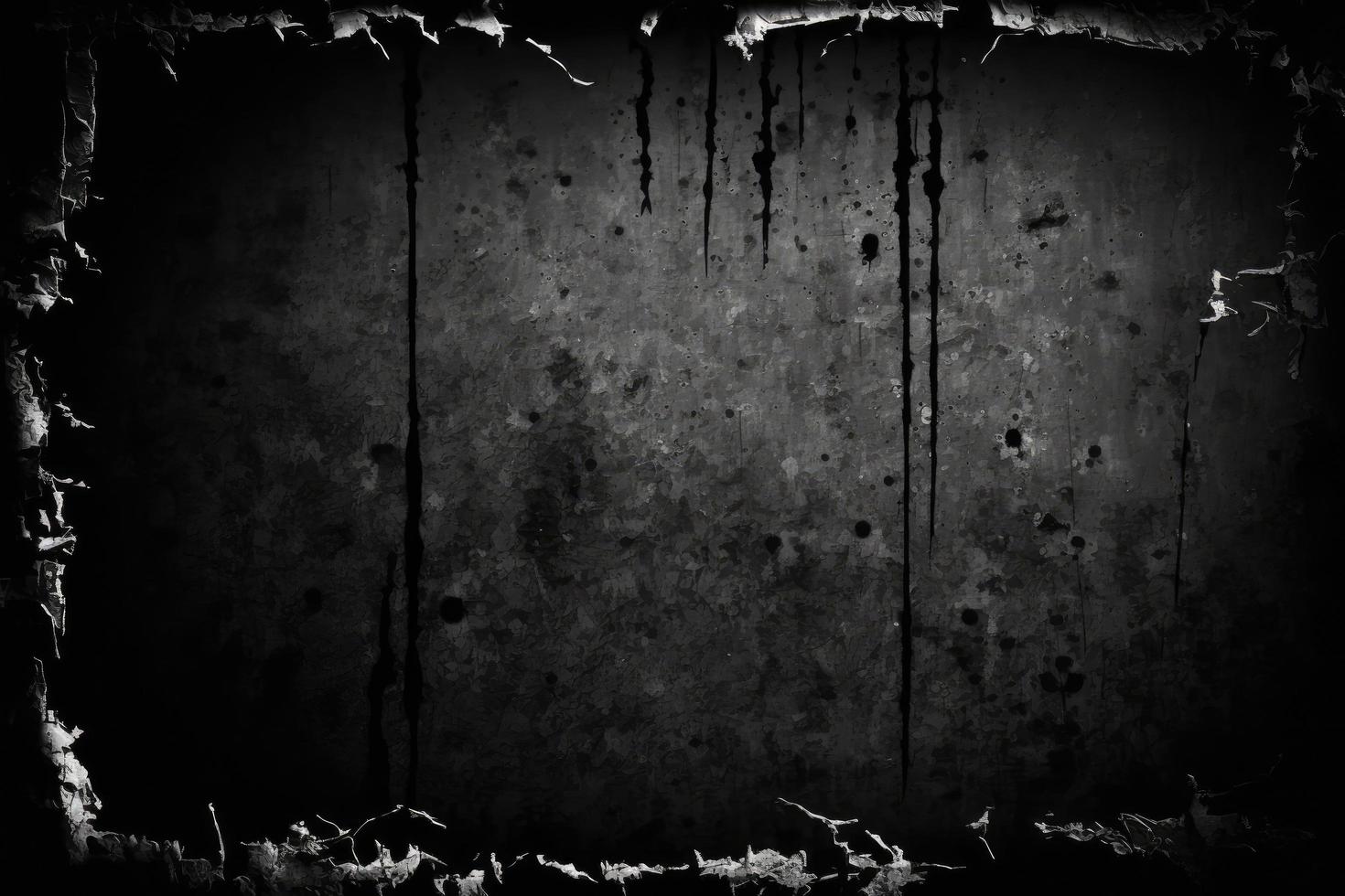 Black scratched grunge background photo