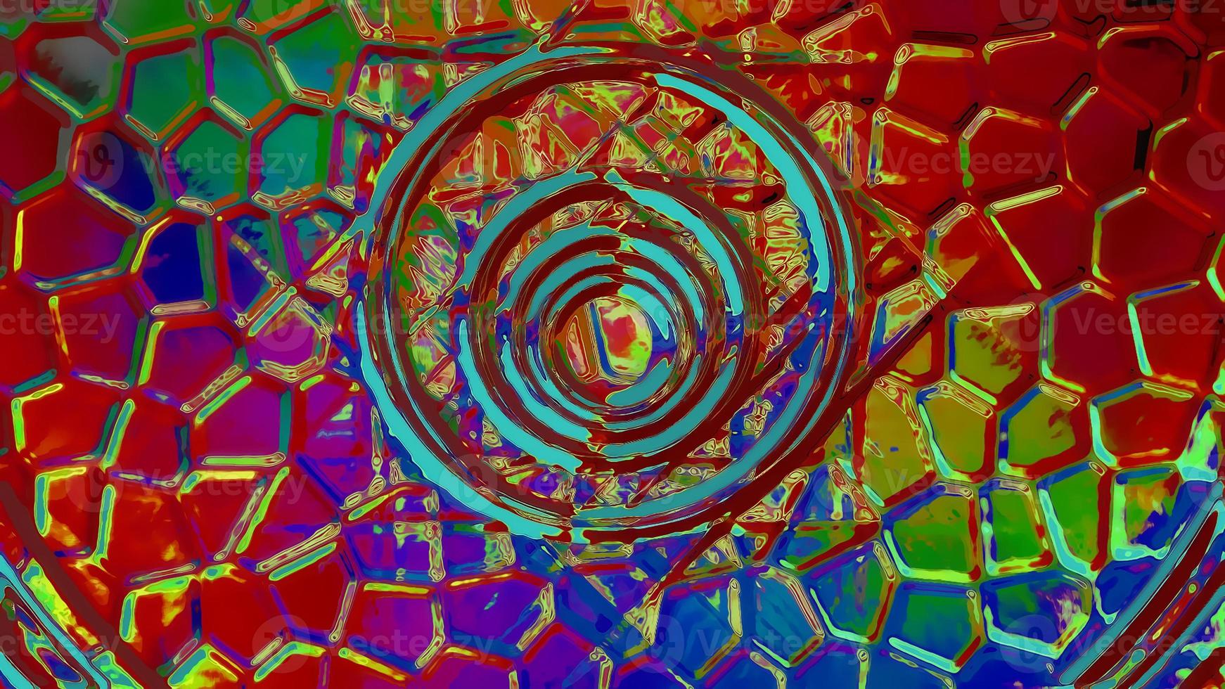 Abstract Split Cracked Surface Background Digital Rendering photo
