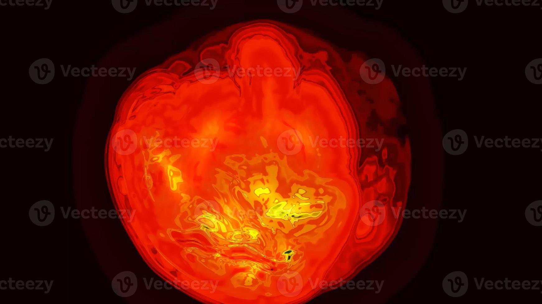 Digital Rendering Abstract Hot Fire Beautiful Background photo