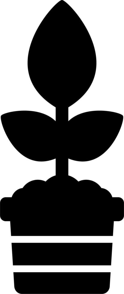 icono de vector de planta