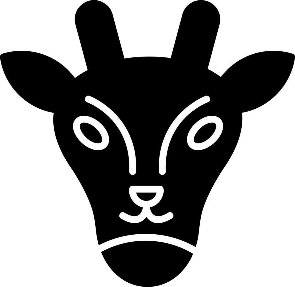 Giraffe Vector Icon