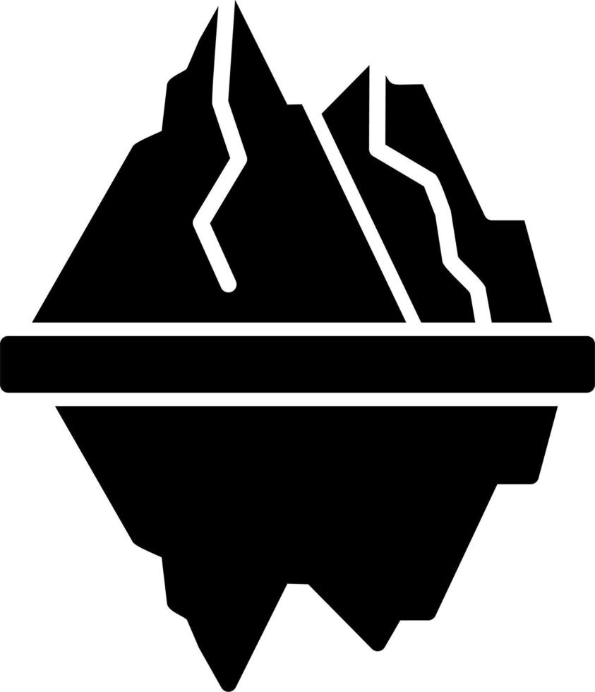 Iceberg Vector Icon