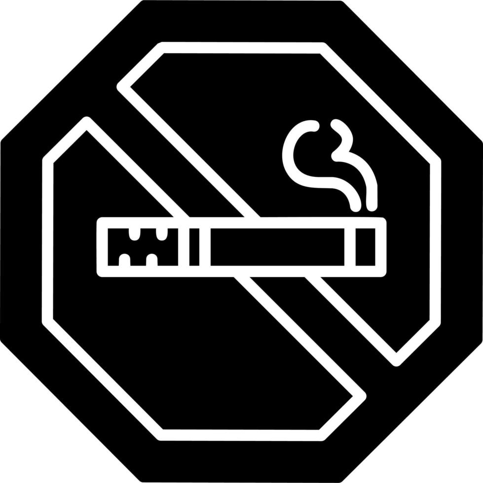 No Smoking Vector Icon