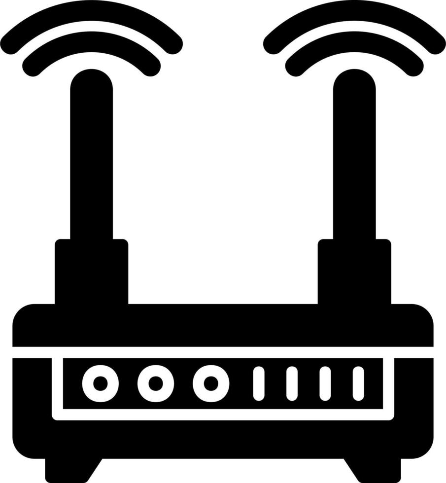 Wifi Router Vector Icon
