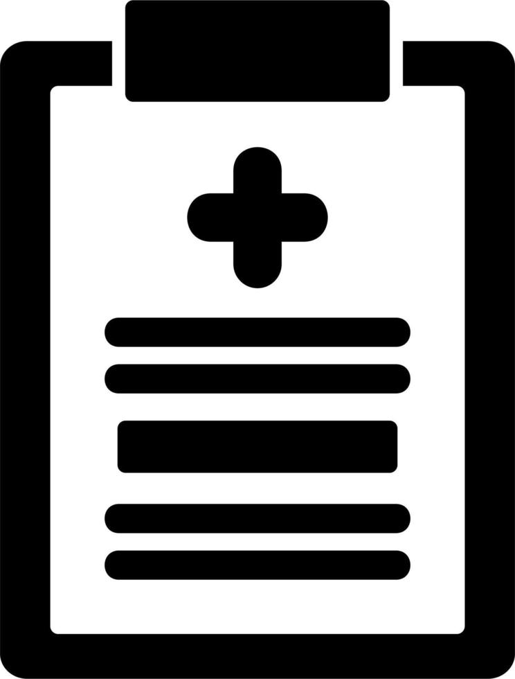 médico registros vector icono