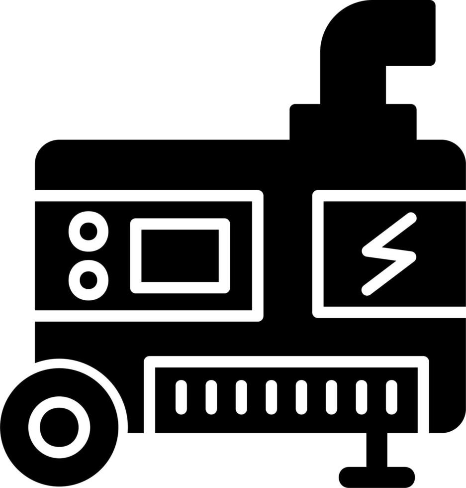 Electric Generator Vector Icon