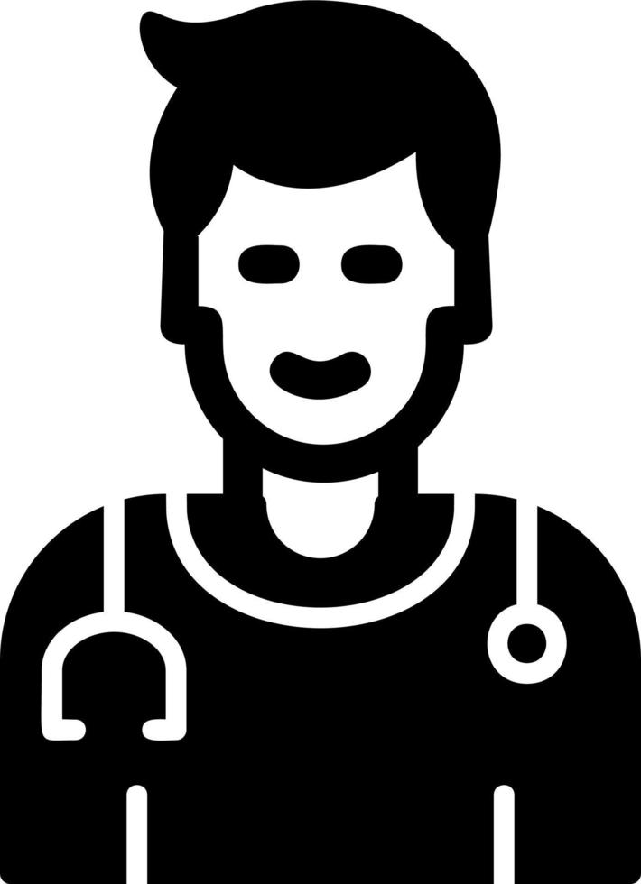 icono de vector de doctor