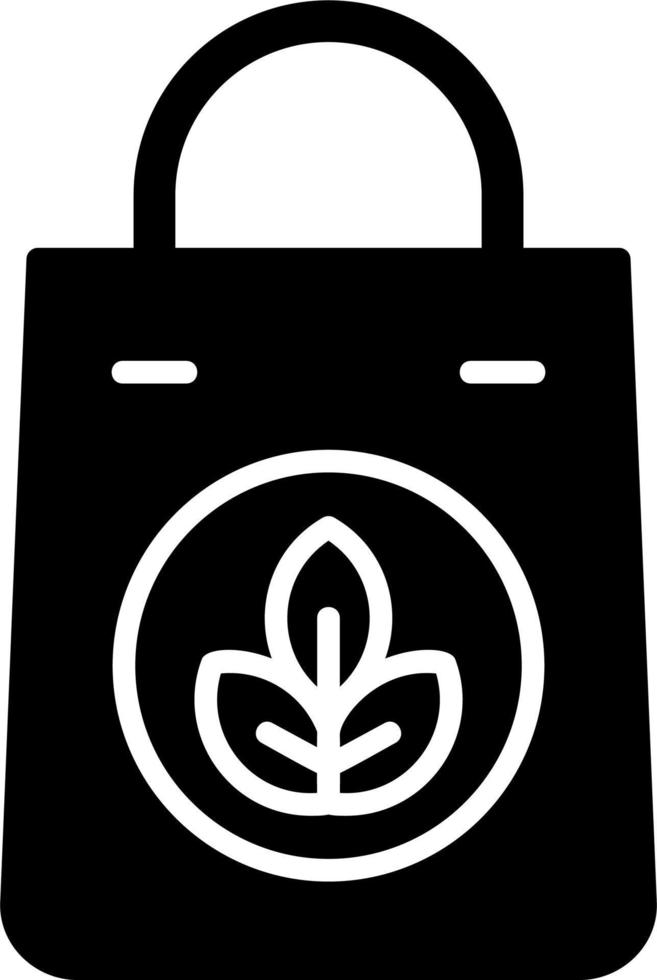 Eco Bag Vector Icon