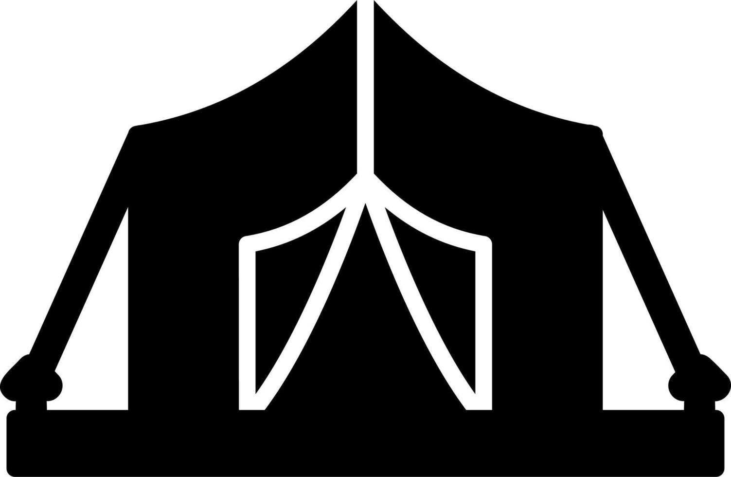 Tent Vector Icon