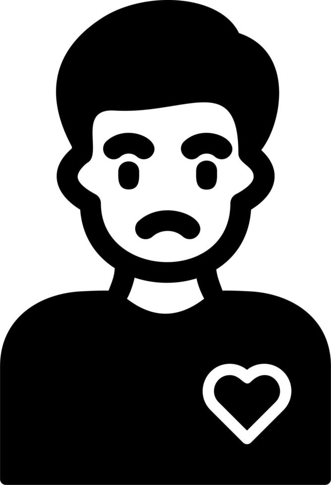 Volunteer Man Vector Icon