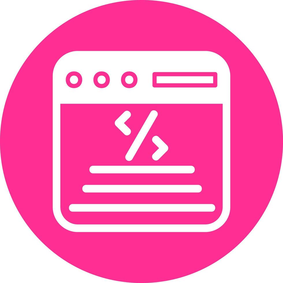 Coding Vector Icon
