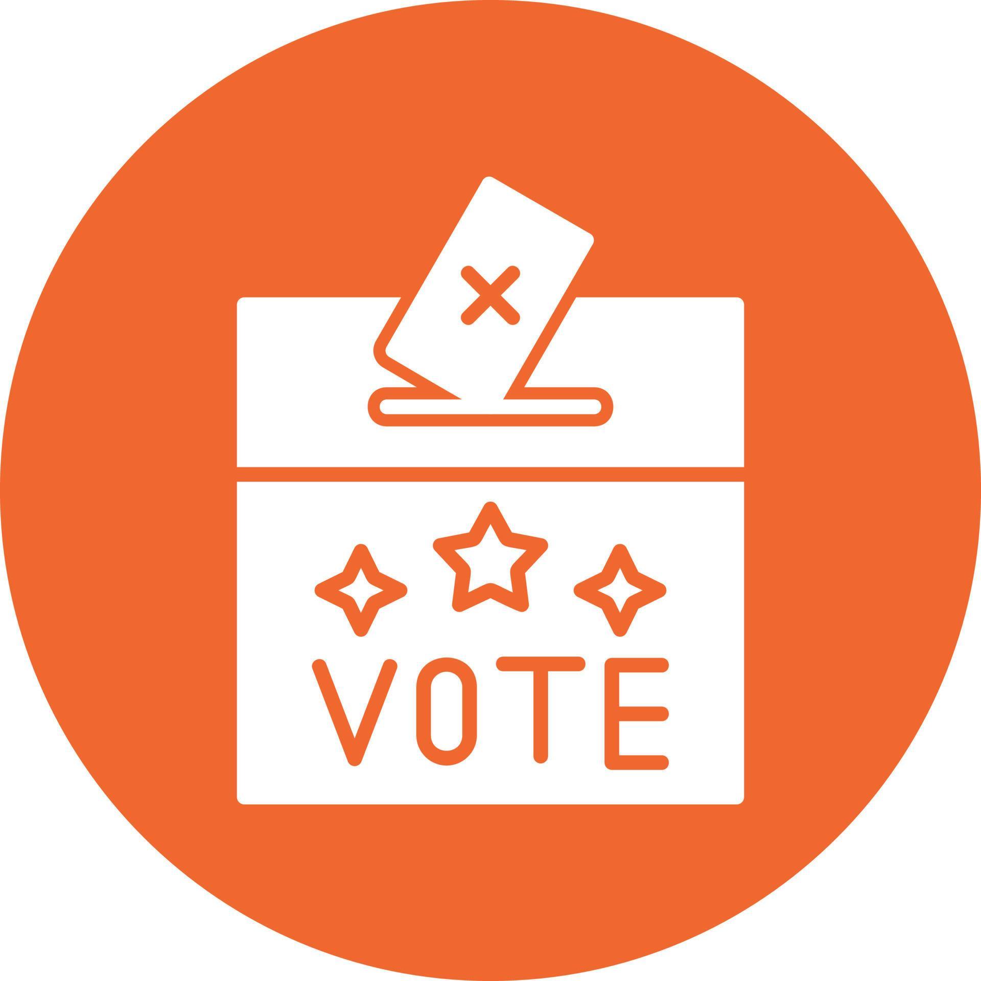 Voting Box Vector Icon 20418796 Vector Art at Vecteezy