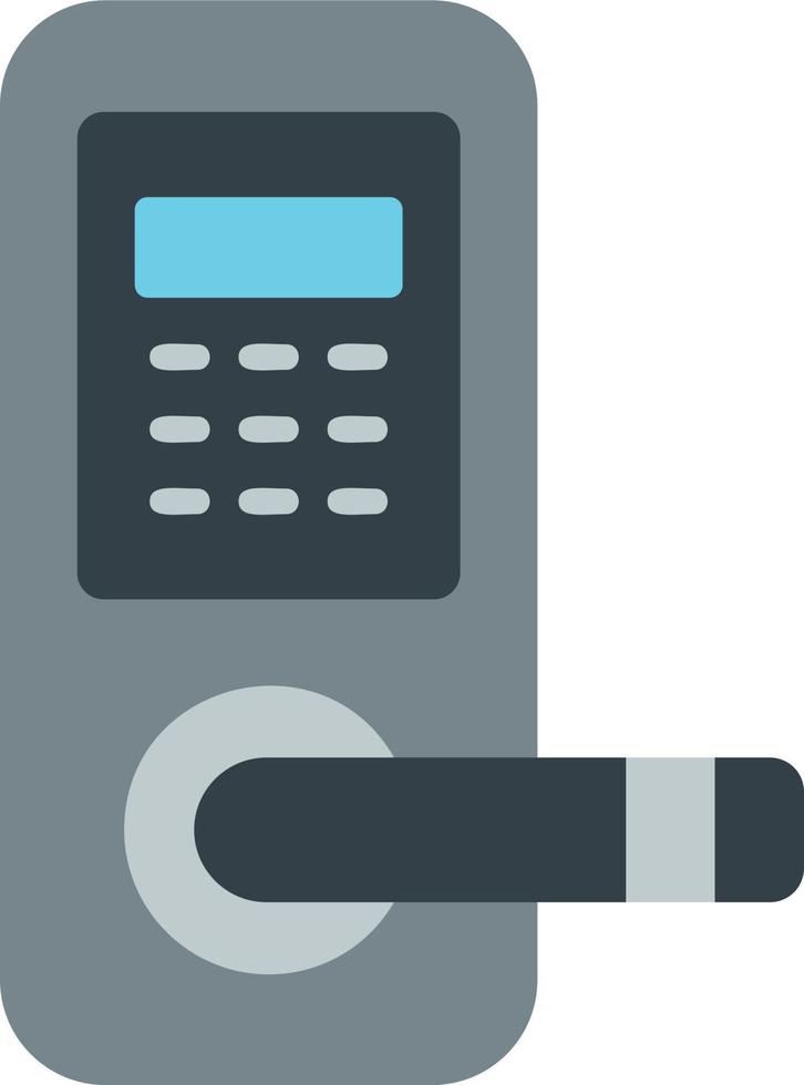 Door Lock Vector Icon